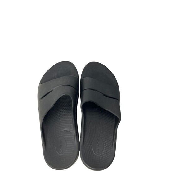 Oofos OOah Slide Sandals Men\'s Size 12 Women\'s 14 Black main image 2